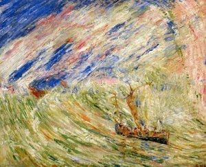 Le Christ Apaisant La Tempete — James Ensor, Expressionism