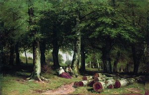 In The Grove — Ivan Ivanovich Shishkin