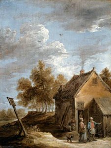 A Cottage — David Teniers The Younger