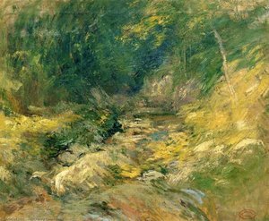 The Hidden Pool — John Henry Twachtman, Impressionist