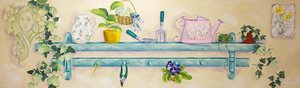 Potting Shed Shelf — Alexandra Jane Davies