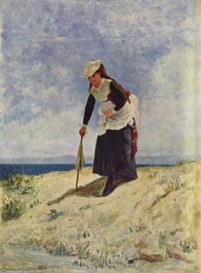 Woman On The Beach — Giuseppe De Nittis