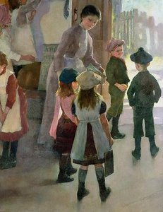 School Is Out — Elizabeth Adela Stanhope Forbes
