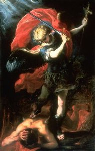 Saint Michael Triumphing Over Evil — Claudio Coello