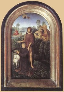 Diptych Of Jean De Cellier 1 — Memling, Hans
