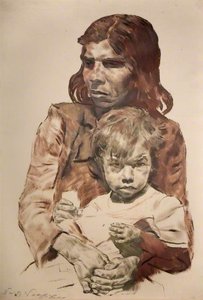 Mother And Child — Erich Wolfsfeld