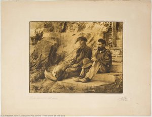 The Men Of The Sea — Joaquim Pla Janini, Pictorialist Photography