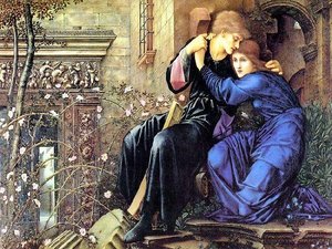 Love Among The Ruins — Edward Coley Burne-jones