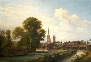 Junction of River and Canal, Derby