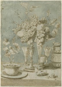 Still life with glasses