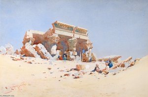 Temple Of Kom Ombo — Augustus Osborne Lamplough