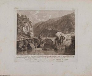 Vue D'une Partie Du Couvent De S. Cosimato (no. Iii) — Francois Morel