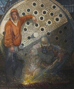 Alcan Triptych Dawn (centre panel)