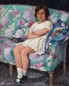 A young girl with