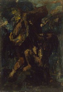 Jacob wrestling with the Angel
