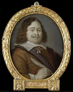 Portrait Of Joannes Cools (born 1611), Jurist, Historian And Latin Poet In Hoorn, Arnoud Van Halen, 1700 - 1732 — Arnoud Van Halen
