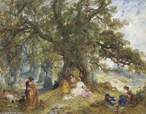 Garden Party - — Alfred Joseph Woolmer