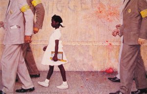 The Problem We All Live With — Norman Rockwell