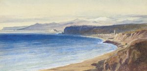 View Of Arenzano From Voltri, Near Genoa — Edward Lear