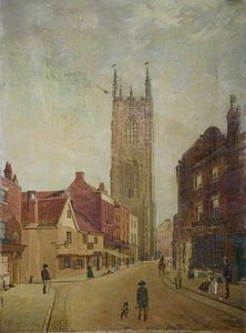 All Saints' Church Tower, Queen Street, Derby