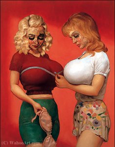 Bra Shop — John Currin