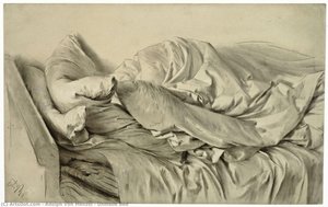 Unmade Bed — Adolph Von Menzel