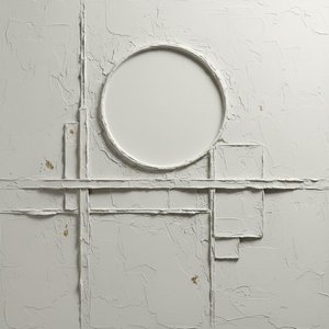 Monolithic Alabaster Relief: A Meditative Study In Geometric Silence And Timeless Texture — David Moreau