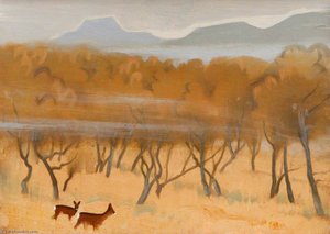 Roe Deer In Autumn — Keith Henderson