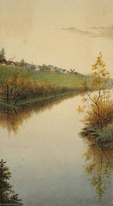 Landscape With River — Richard Bergholz