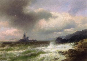Saddle Rock Lighthouse, Maine — Herman Herzog