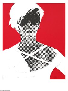 Victoria Beckham (red) — Gerald Laing