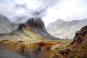 In The Pass Of Leney, Perth — Alfred De Breanski Senior