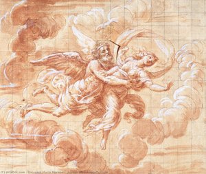 Boreas Abducting Orithyia — Giovanni Maria Morandi