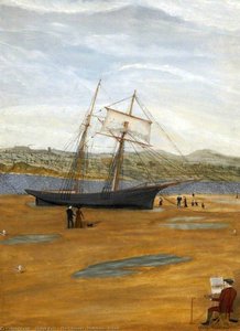 The Schooner 'madeleine' Ashore — George Ross
