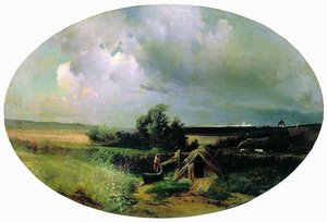 View Of Moscow From Mazilova — Aleksey Savrasov