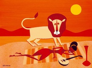 The Slepping Gypsy — Josh Agle (shag), Graffiti Art