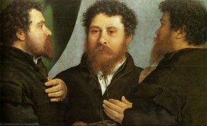 Goldsmith Seen From Three Sides — Lorenzo Lotto
