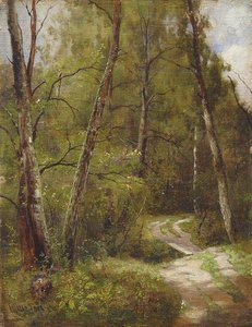 The Path In The Forest — Ivan Ivanovich Shishkin