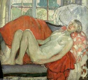 Reclining Nude — Richard Edward Miller