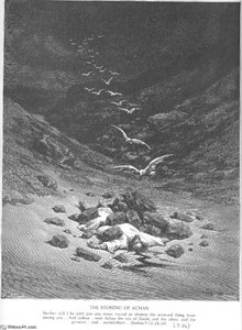 Achan Is Stoned To Death — Paul Gustave Doré, Romanticism