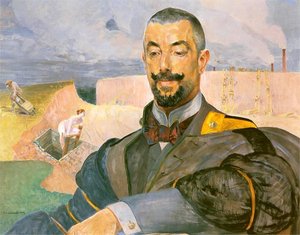 Portrait Of Erasmus Baracz — Jacek Malczewski