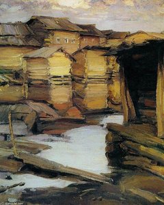 North Village - — Abram Efimovich Arkhipov