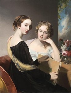 Portrait Of The Misses Mary And Emily Mceuen — Thomas Sully