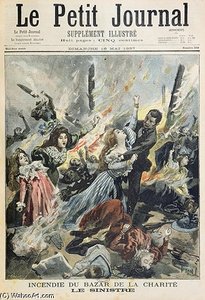 Fire At The Bazar De La Charite — Oswaldo Tofani