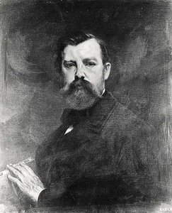 Emanuel Gottlieb Leutze (a Self Portrait), (painting) — Emanuel Gottlieb Leutze