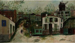 Streets Of Montmartre 2 — Maurice Utrillo