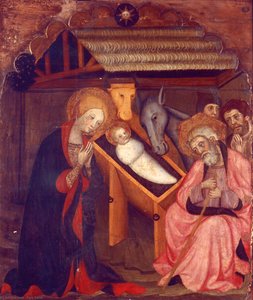 Taula De La Nativitat, Rpocedent D'un Retaule De L'església De Sant Pere De Cubells