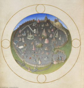 A Plan Of Rome — Limbourg Brothers
