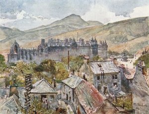 Holyrood Palace From The Public Gardens — John Fulleylove