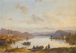 View Of Lucerne, Switzerland — David Roberts